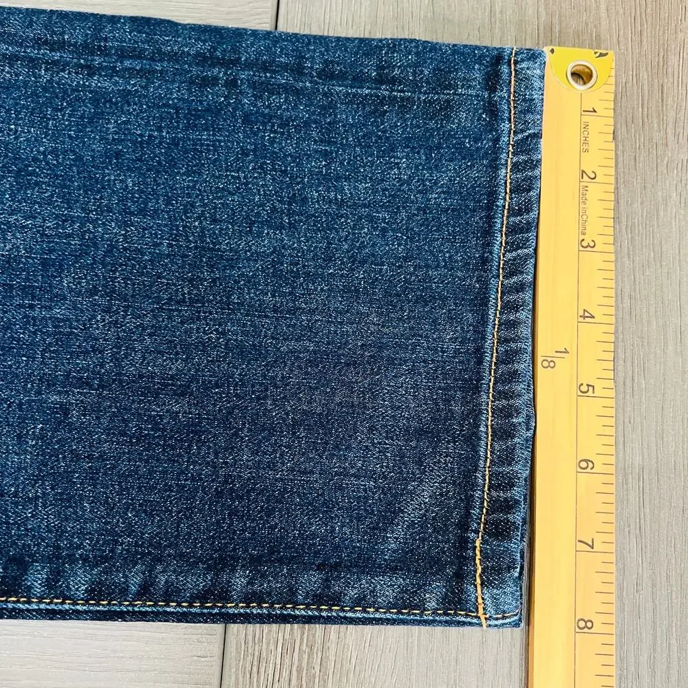 Lucky Brand Jeans Men's Size 34X32 Blue 410 Athletic Fit Straight Leg Denim